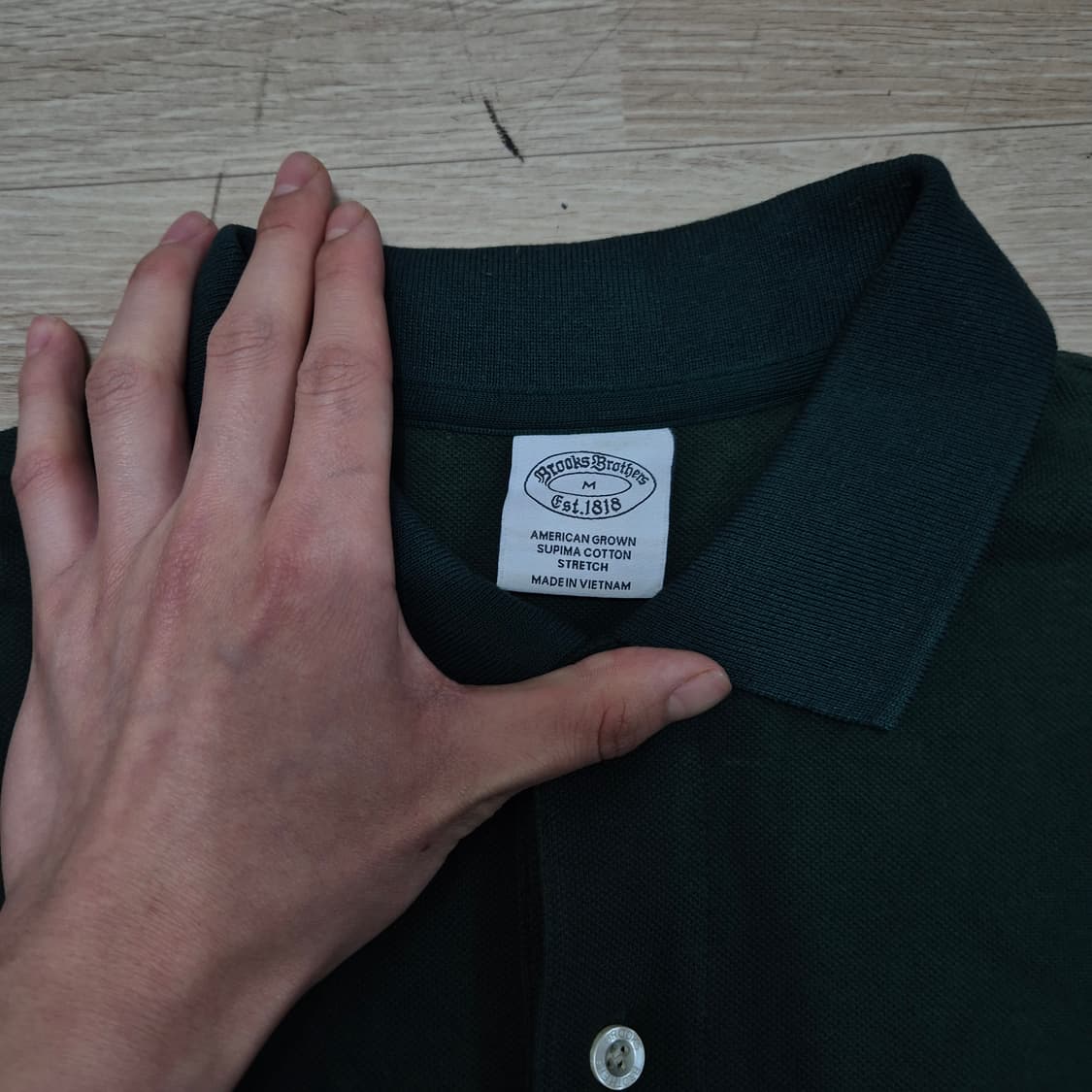 브룩스브라더스 스몰로고 PK 반팔 카라티 M(95) 상품이미지5