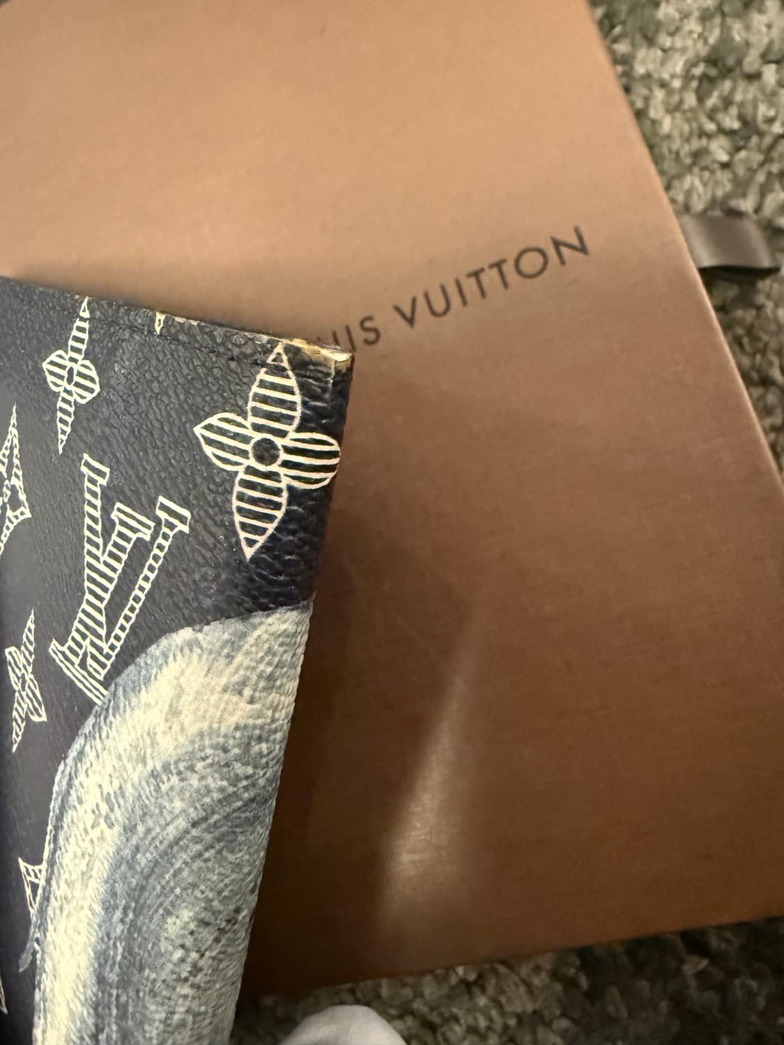 정품 루이비통 채프먼 브라더스 코끼리 여권지갑 (패스포트 홀더) 상품이미지5