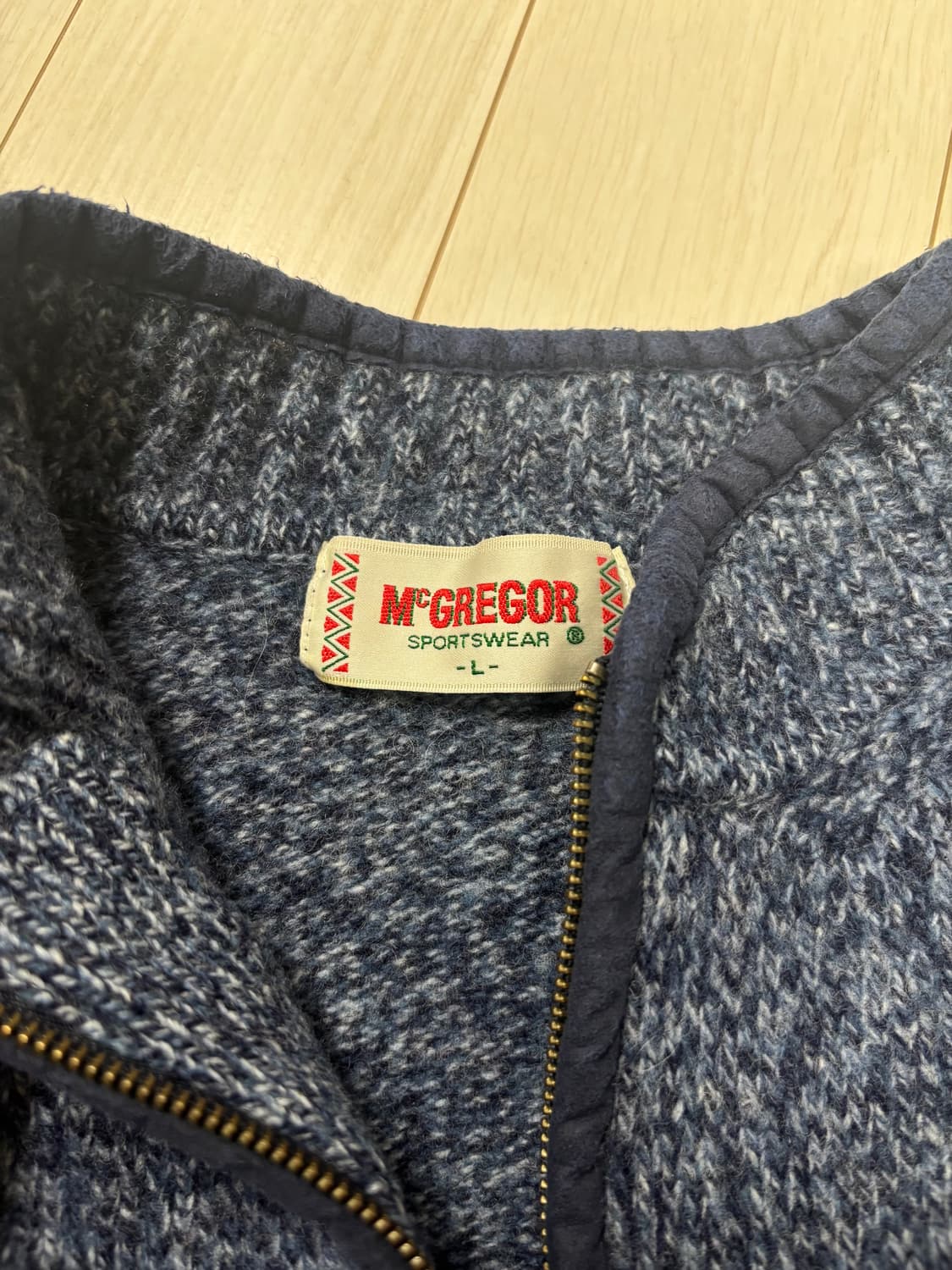 [L] mcgregor 맥그리거 플리스 반집업 상품이미지3