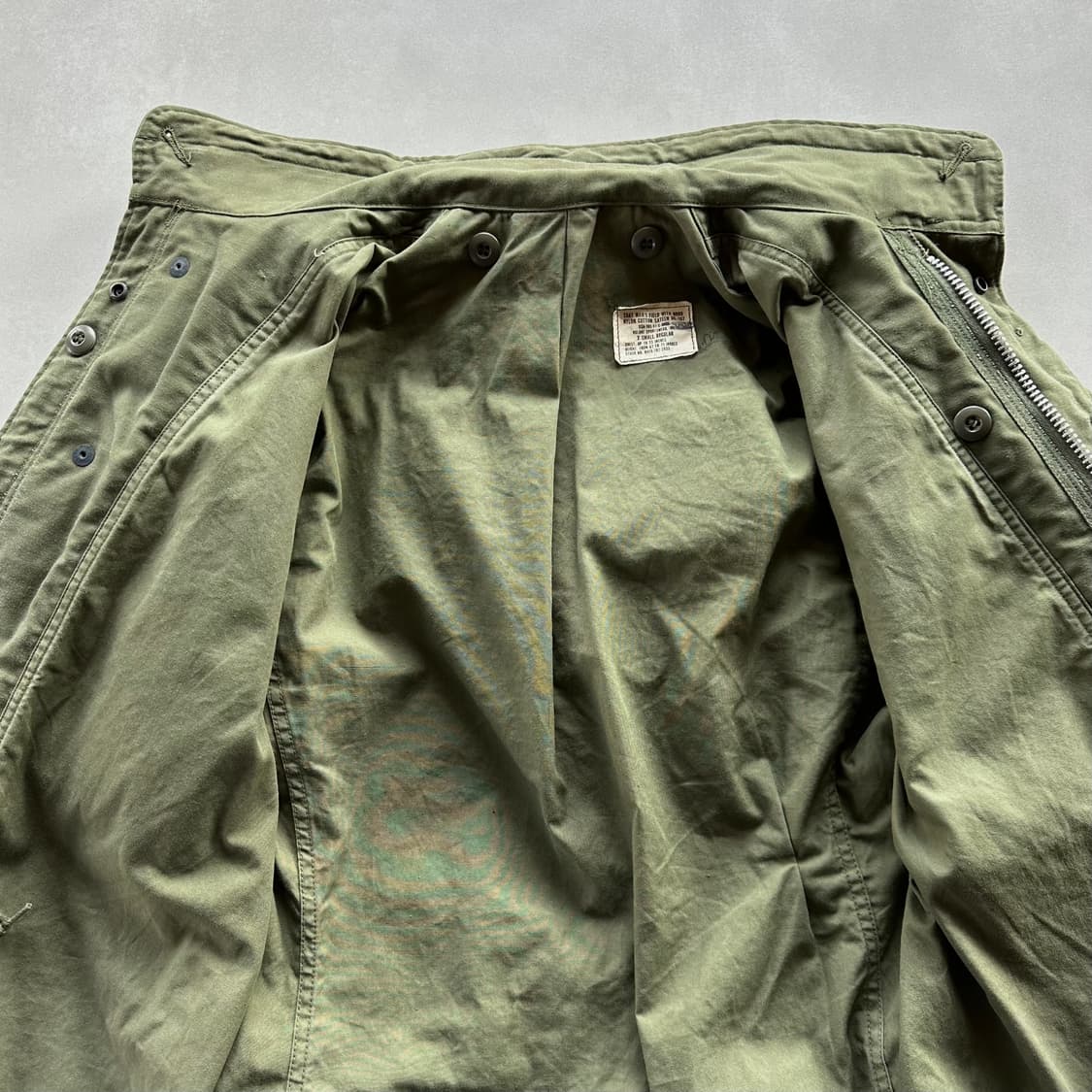 [XS]US ARMY 미육군 60s 오리지널 M65 필드 자켓 상품이미지5