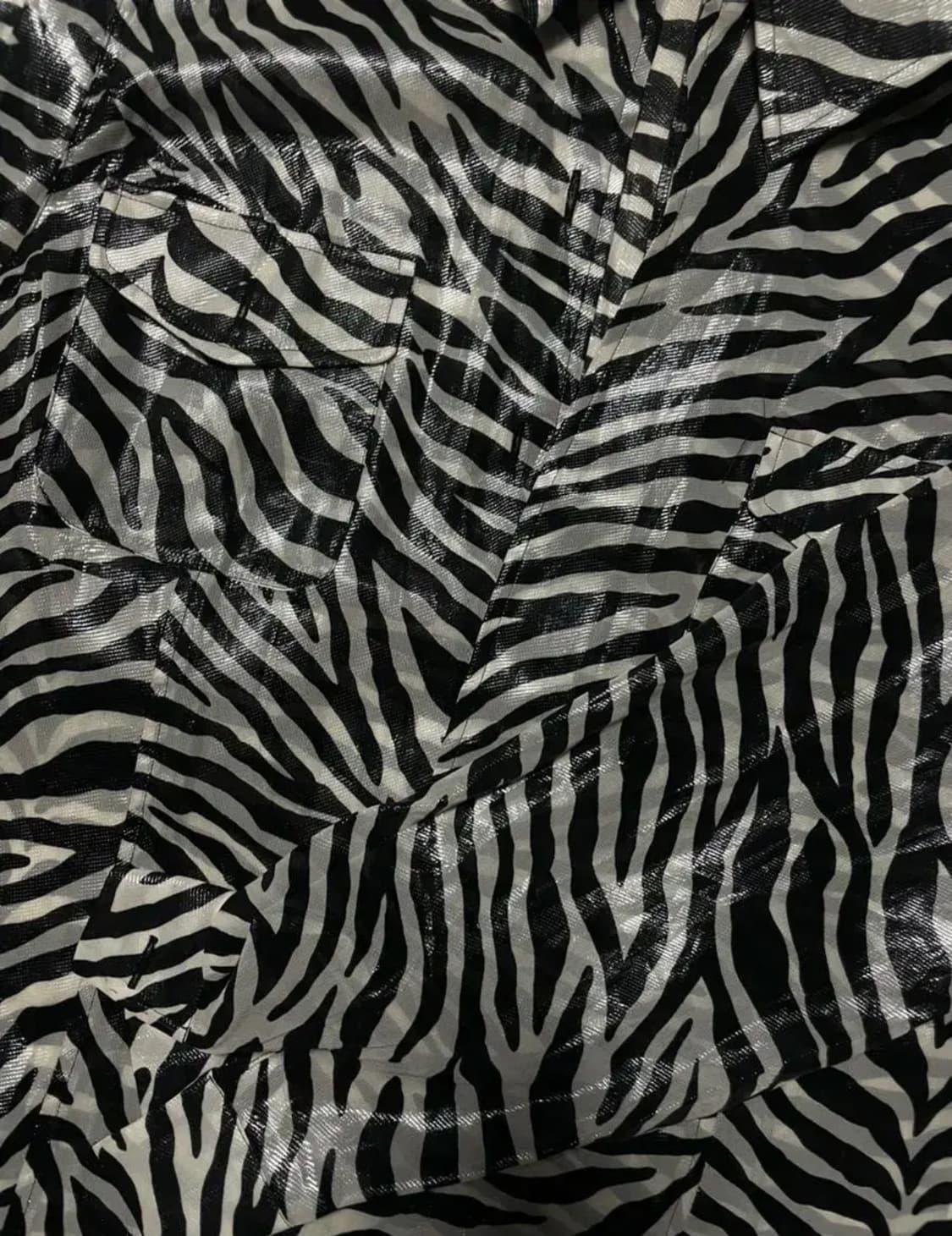 크루빈티지 펑크 락시크 지브라 셔츠 상품이미지2