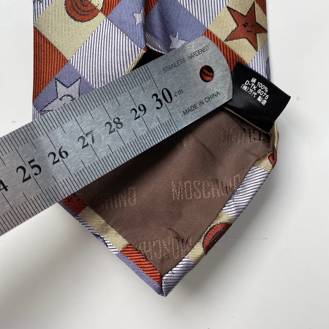 모스키노 (MOSCHINO) 명품 정품 넥타이 상품이미지5