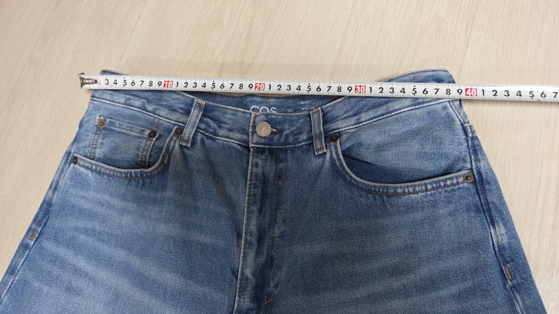 (착샷) COS 코스 와이드 데님  상품이미지6