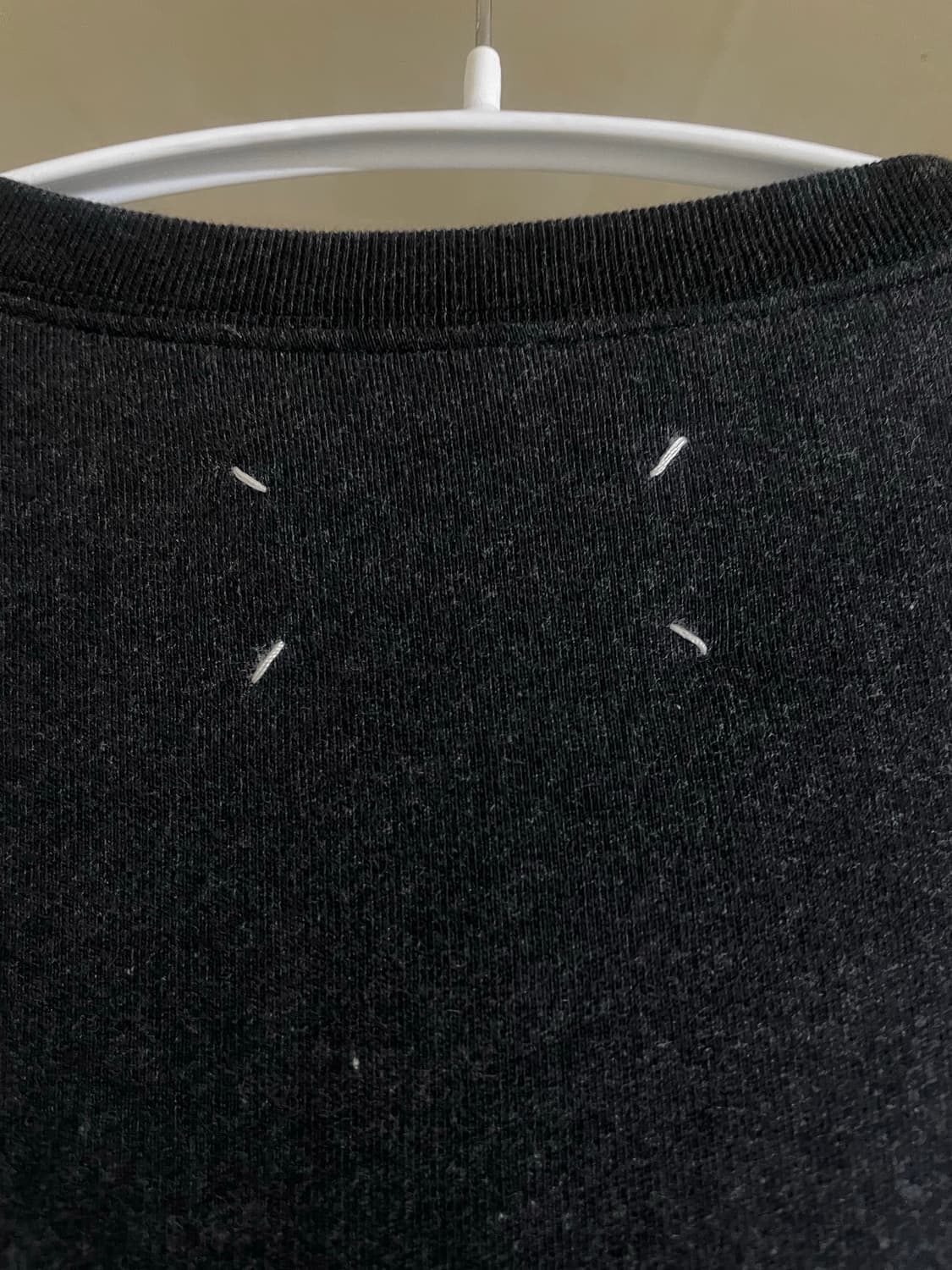 메종 마르지엘라 10라인 퀼팅 맨투맨 상품이미지3