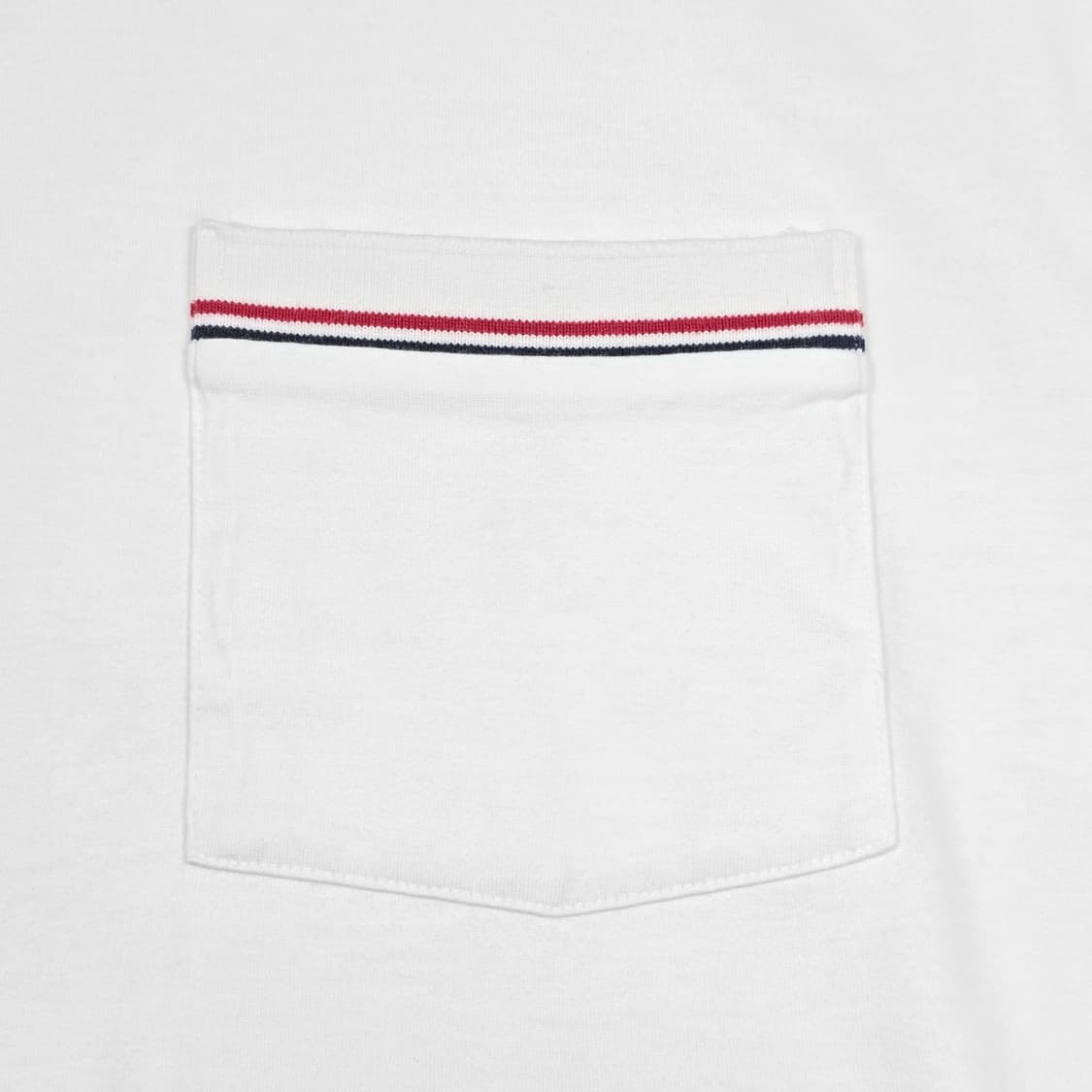 톰브라운 여성 포켓삼선 크롭 반팔 티셔츠 상품이미지4