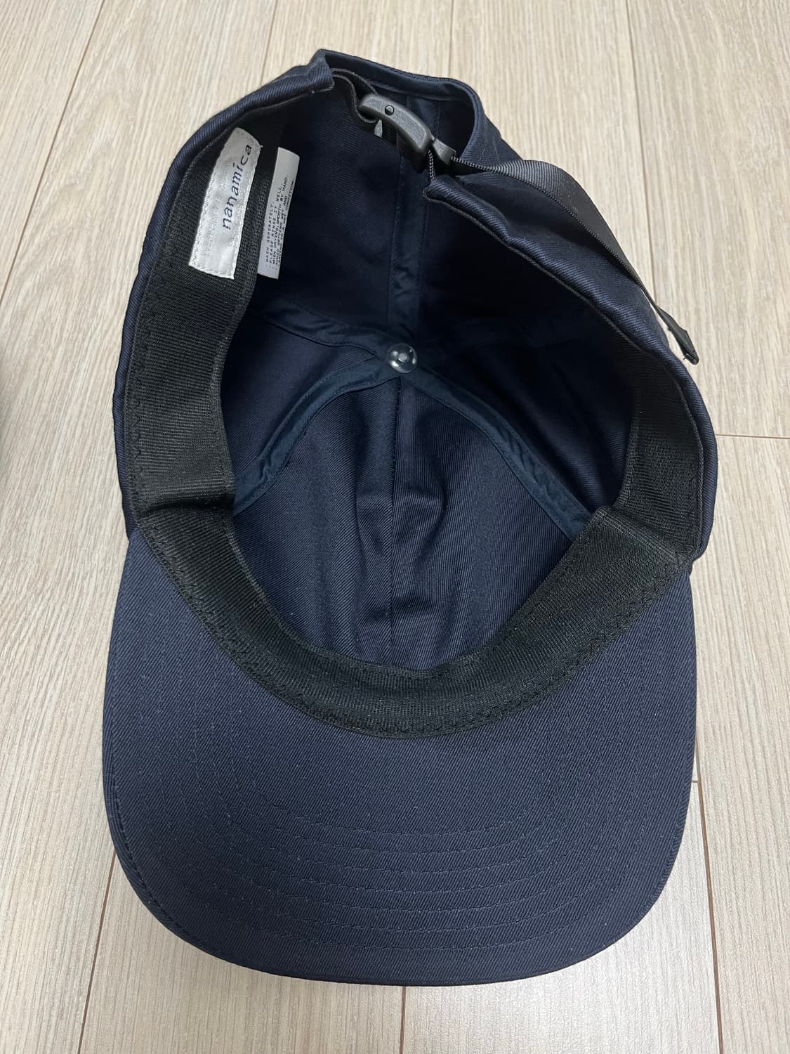 나나미카 자수 로고 볼캡 네이비 상품이미지2