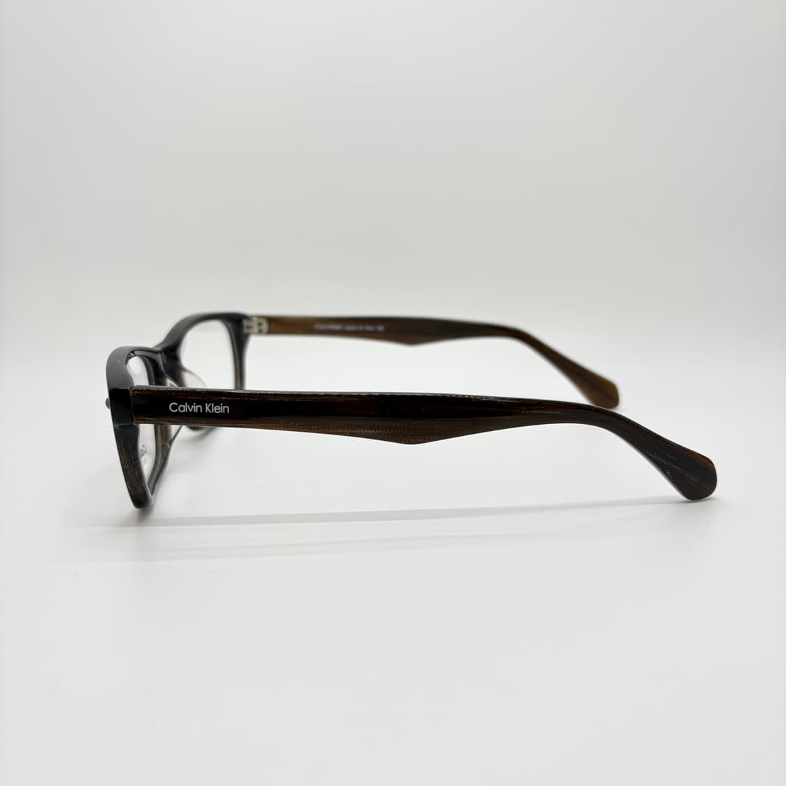 CK 캘빈클라인 다크브라운 사각 빈티지 뿔테ㅐ 상품이미지5