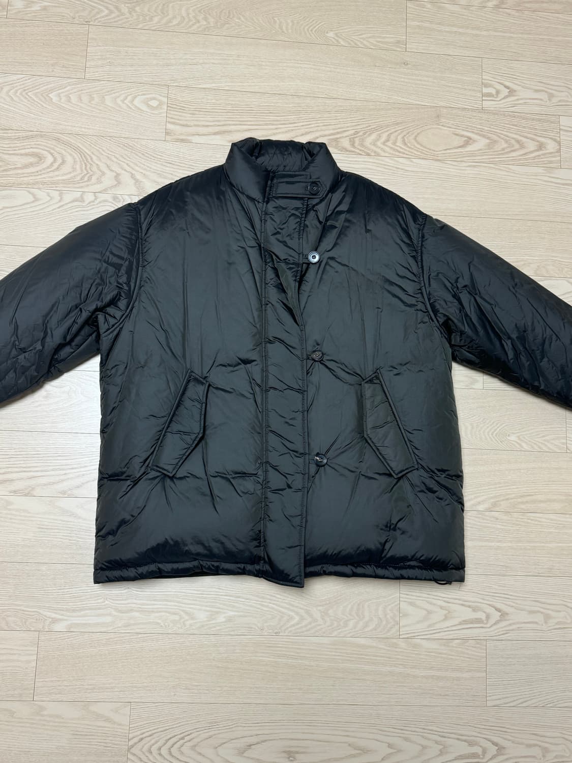 애프터아워즈 다운 자켓 카키 브라운 구버전 상품이미지5