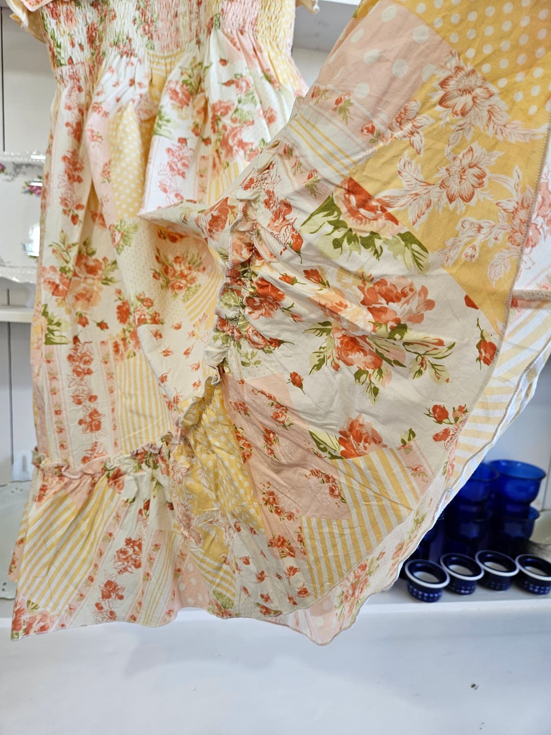 리즈리사(LIZ LISA) 플라워 패치워크 러블리 원피스 상품이미지7