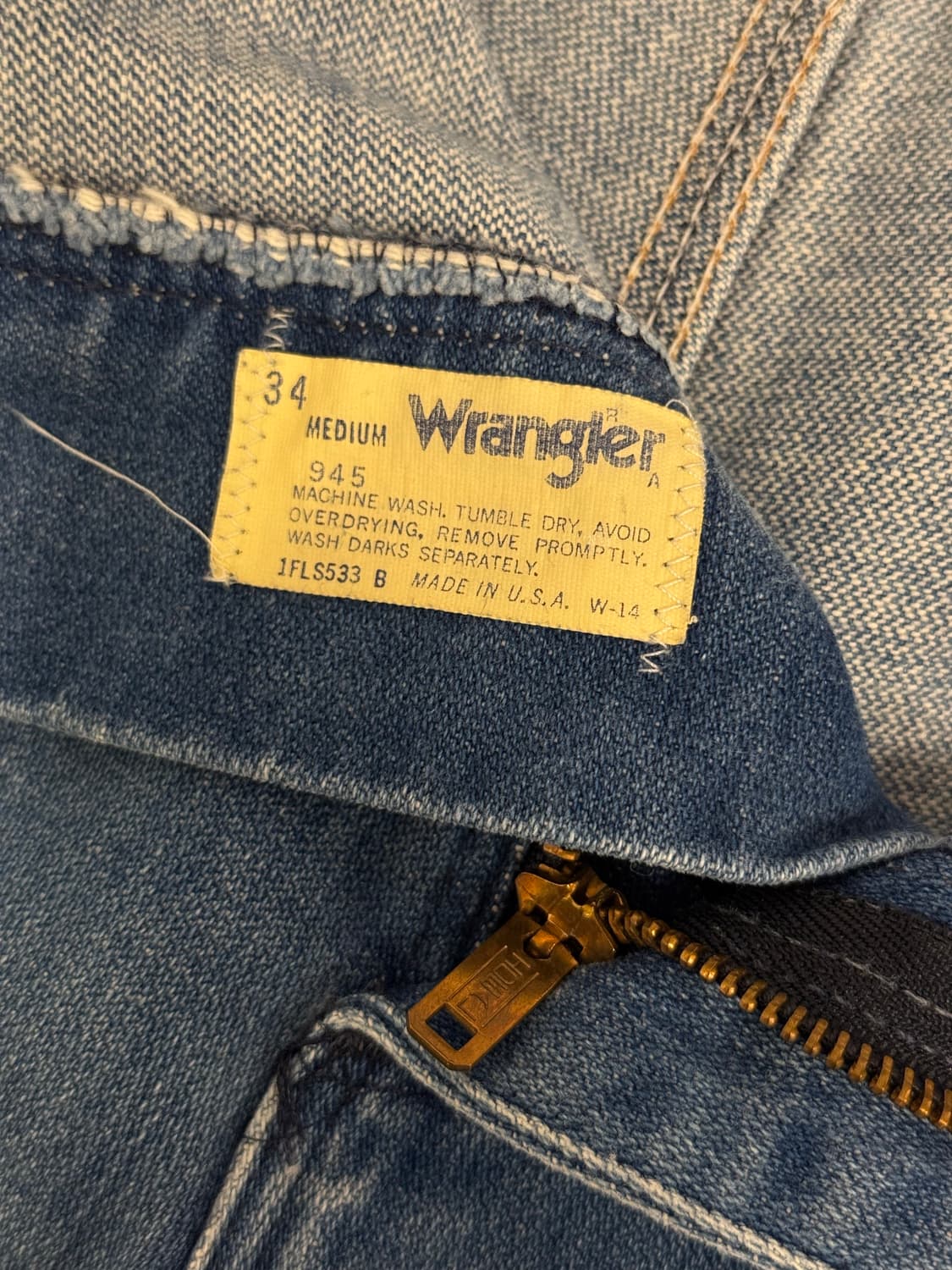 32inch) 80s USA Wrangler 랭글러 945 Bootcut 상품이미지10