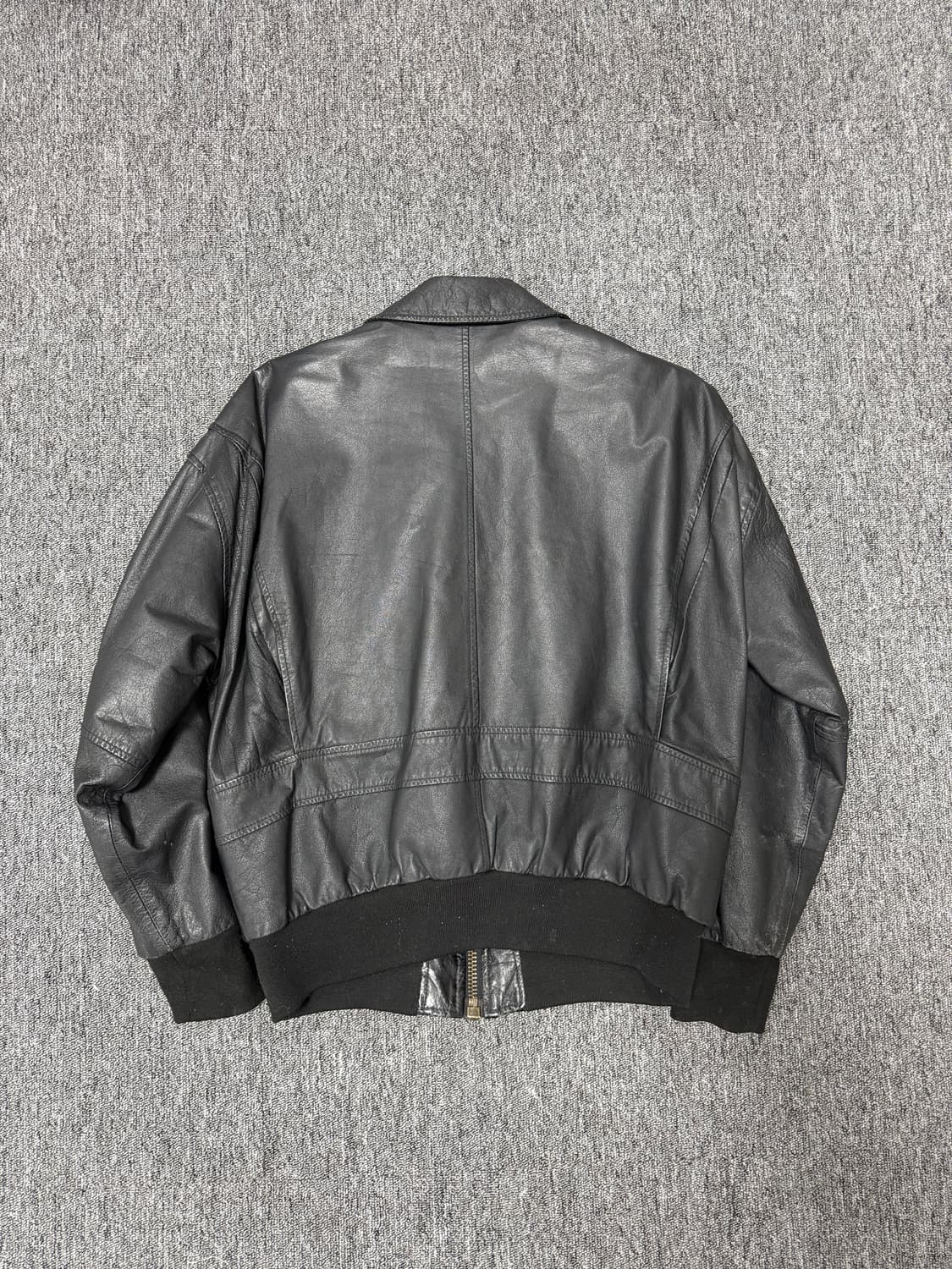 80's cow leather jacket   상품이미지9