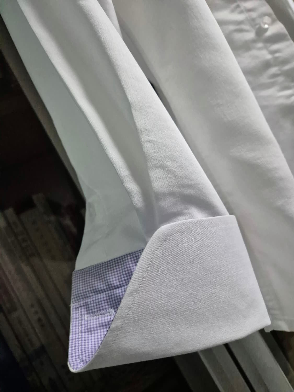 화이트 셔츠 2벌 일괄 상품이미지5