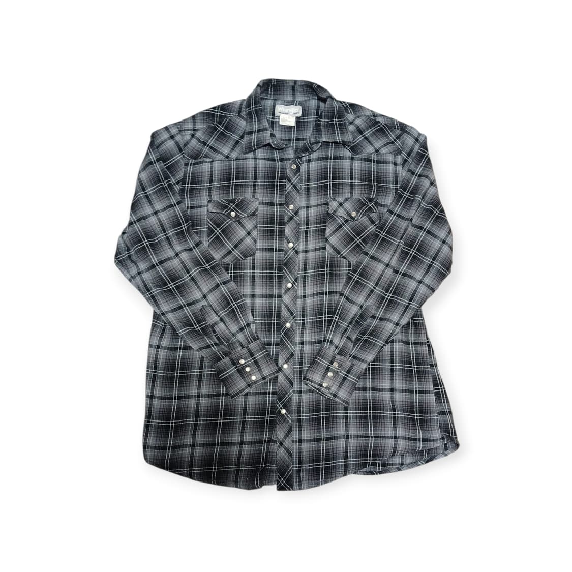 랭글러 체크 셔츠 상품이미지1