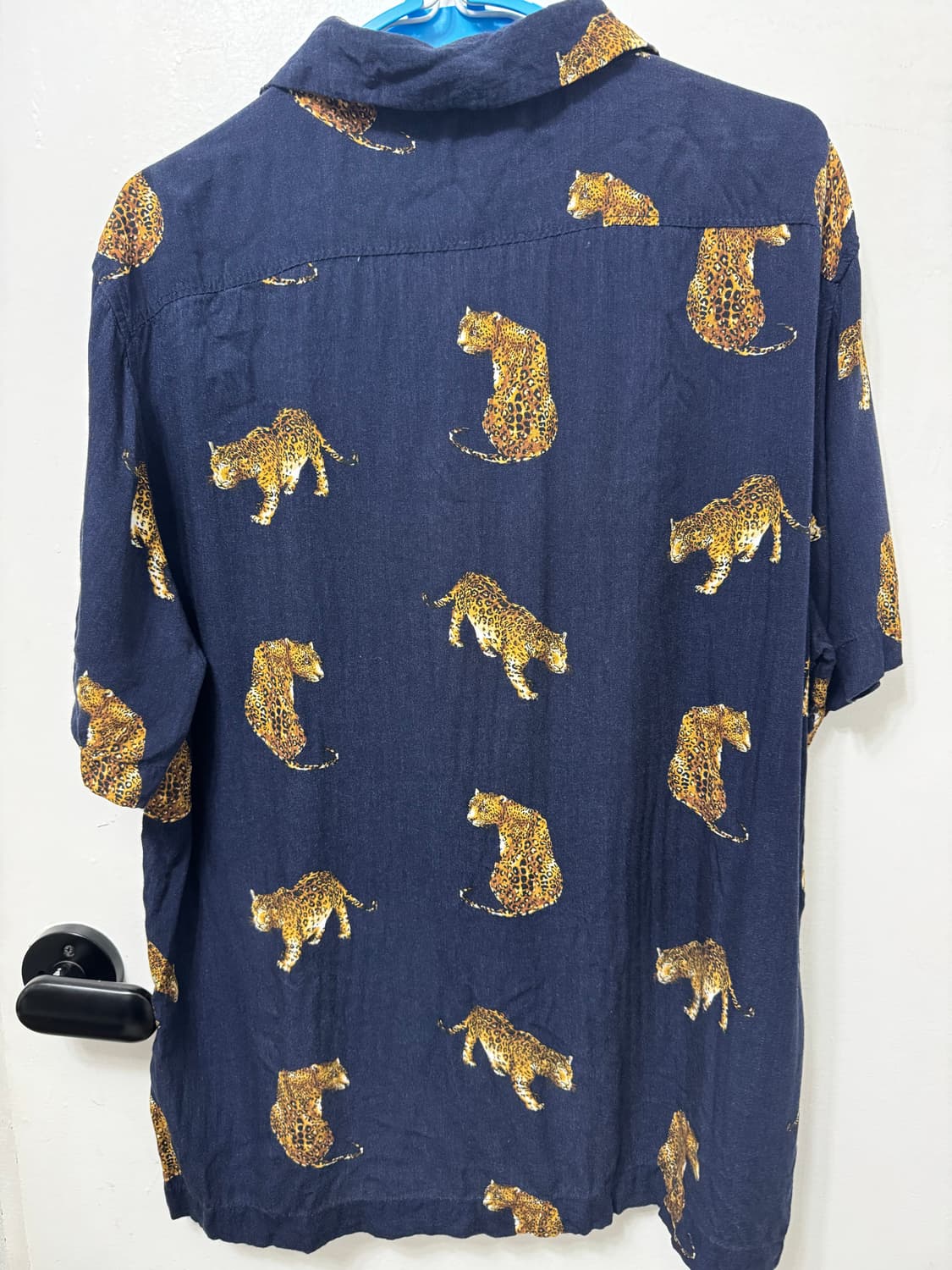 H&M 레오파드 반팔셔츠 L 상품이미지2