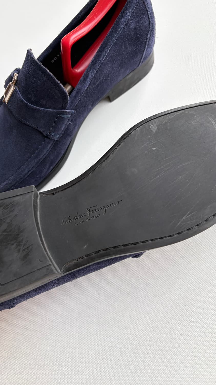 페라가모 간치니 스웨이드 로퍼 상품이미지5