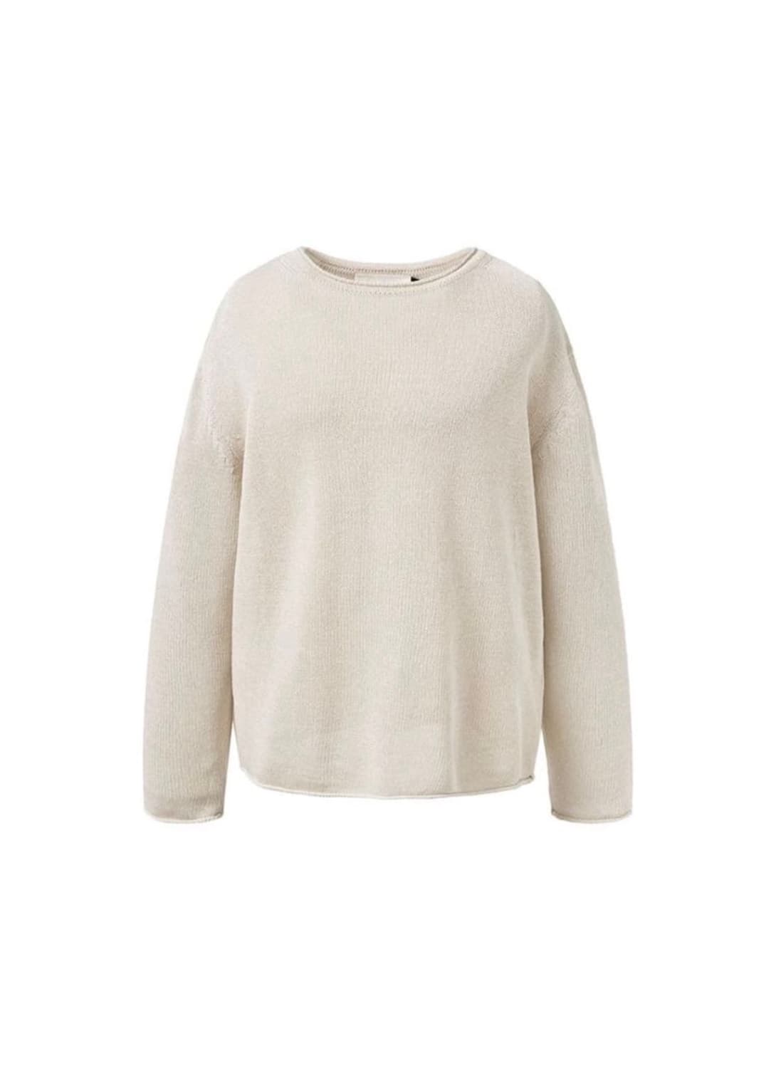 25FW 아모멘토 페이퍼 얀 니트 에크루 L  상품이미지1