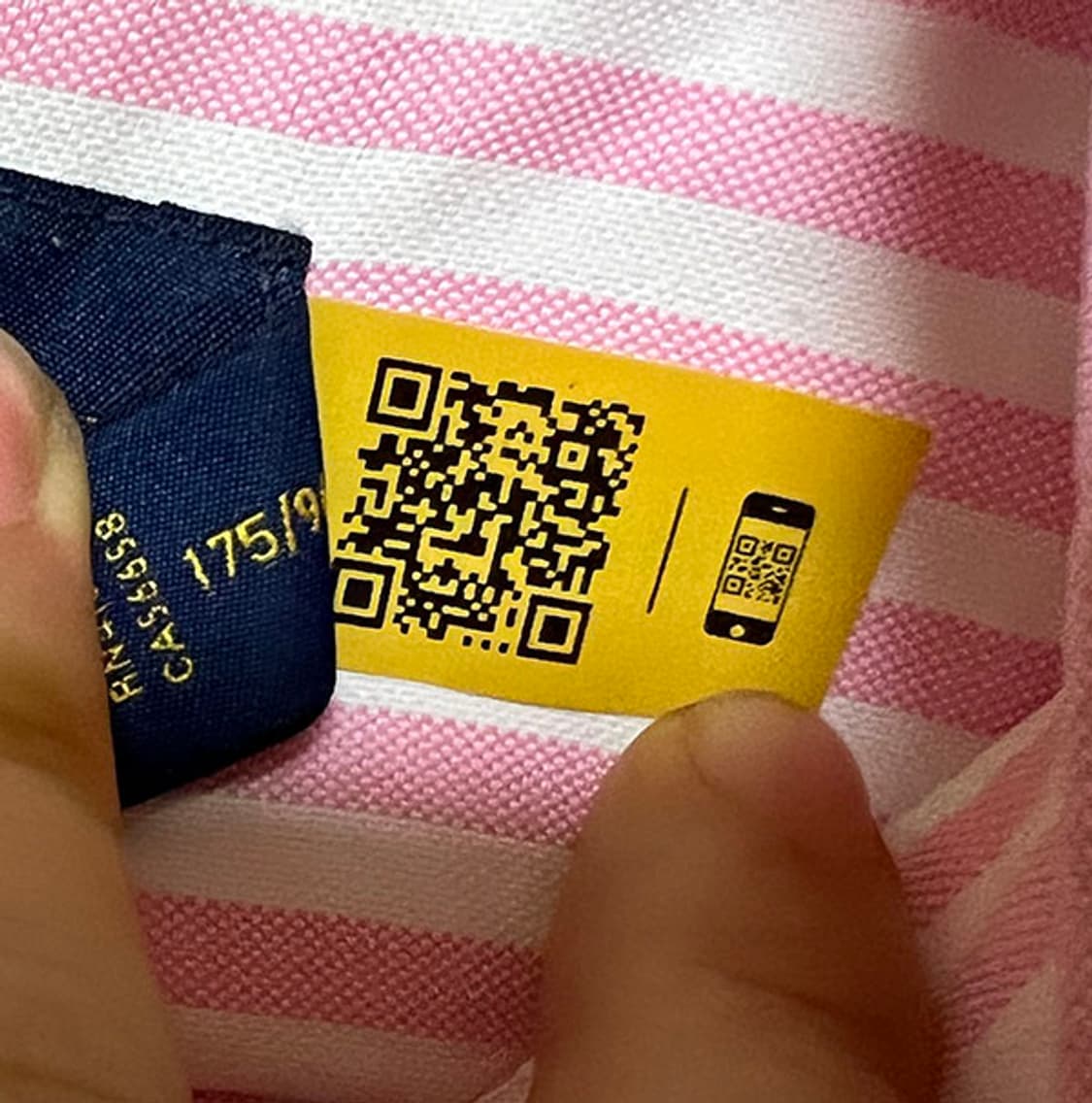 POLO 폴로 남자 스트라이프셔츠 멀티포니 QR인증 춘하 M 95-100 상품이미지4