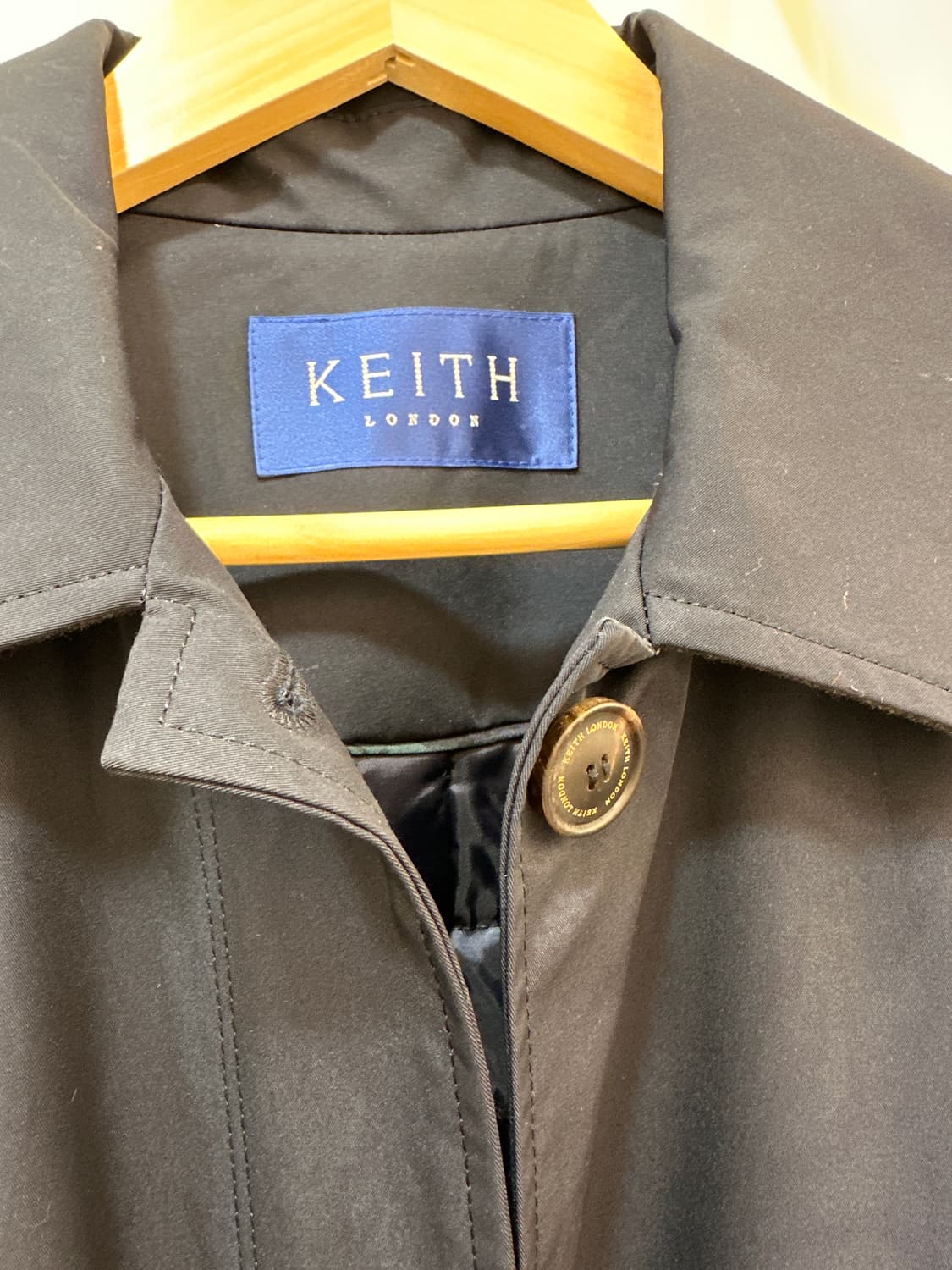 KEITH LONDON 네이비색 코트 상품이미지2