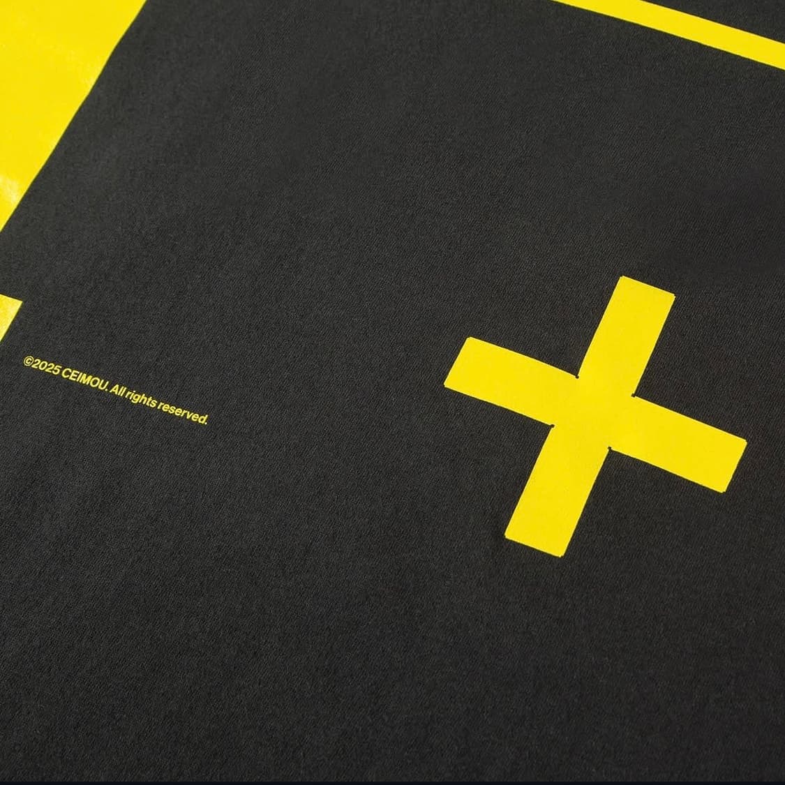 [L] Ceimou MERCHANDISE 2025 티셔츠 다크차콜 상품이미지2