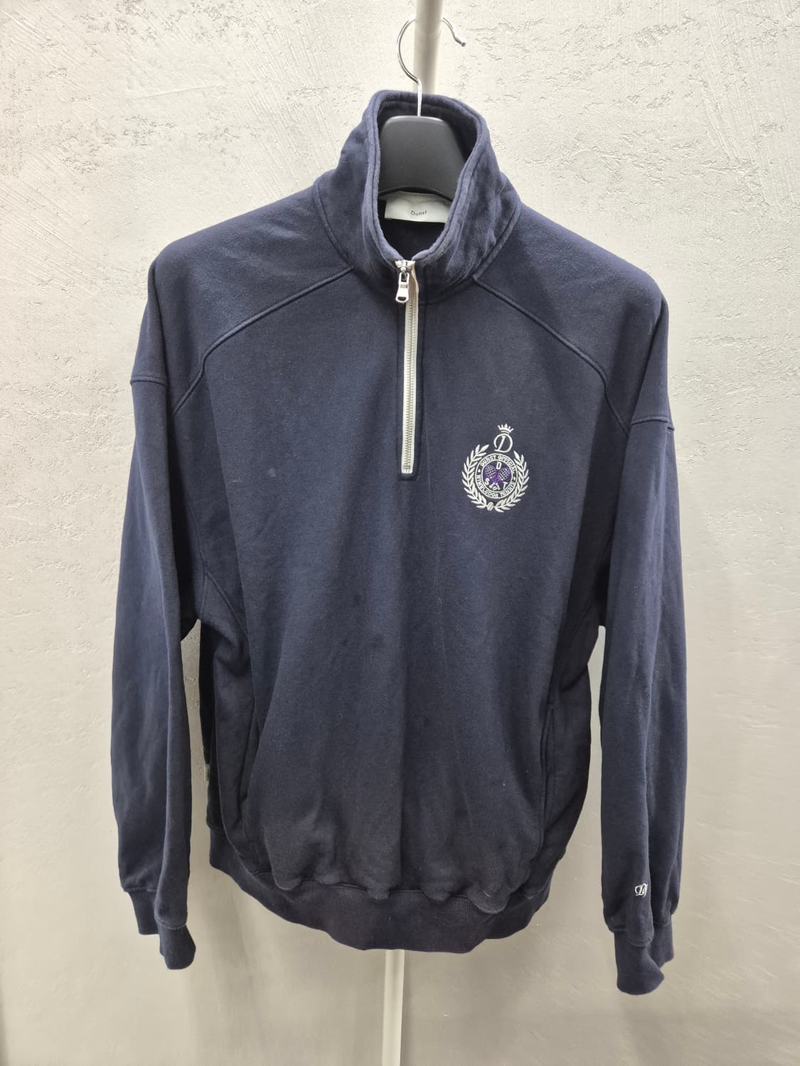 던스트 공식 맨투맨 네이비 M 상품이미지2