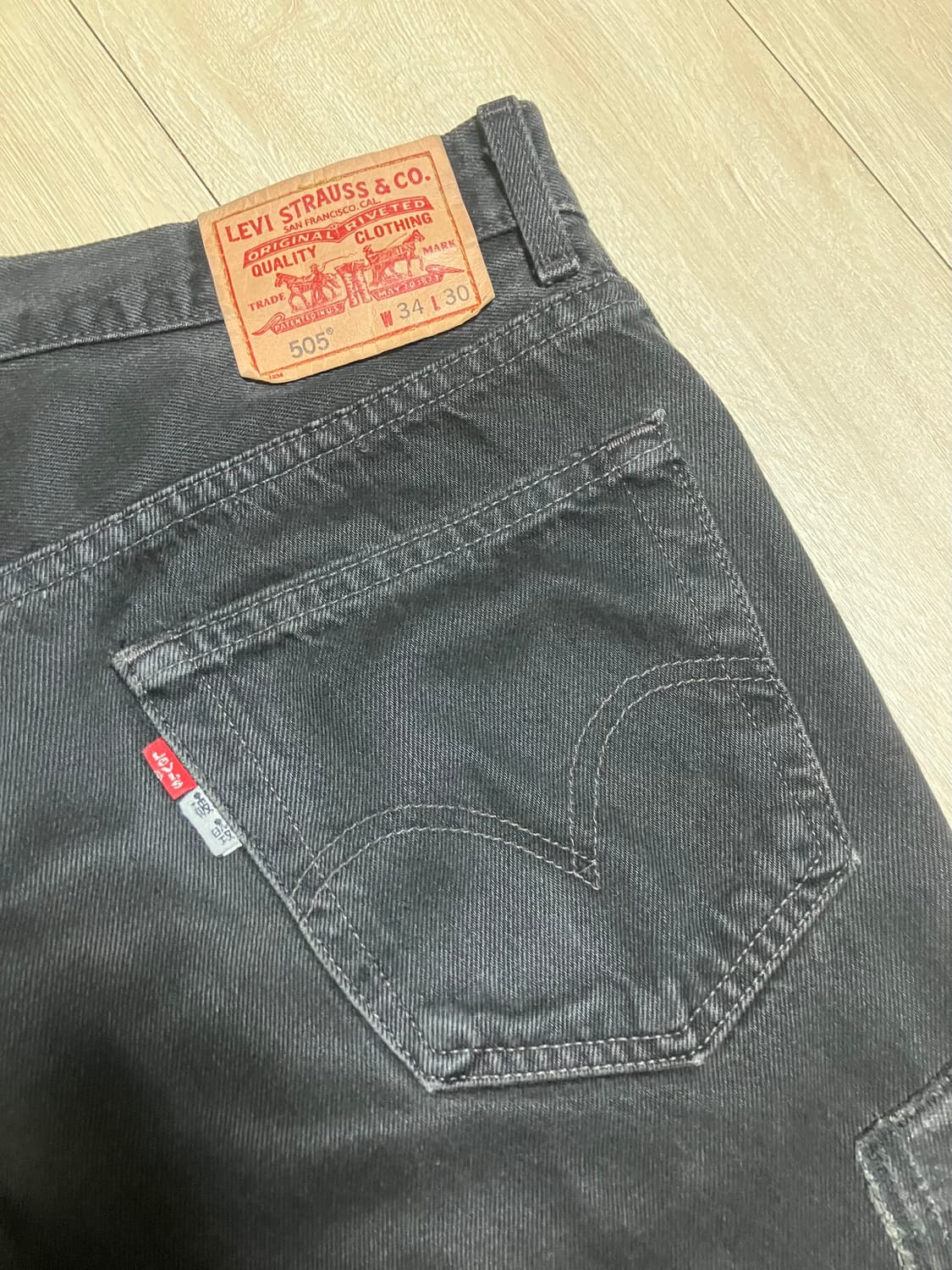 파훼 핸드 스티치 진 상품이미지4