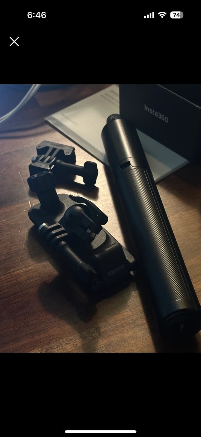 인스타360 Ace Pro 2 스냅샷키트 풀박+백팩클립+인비저블셀카봉 상품이미지6