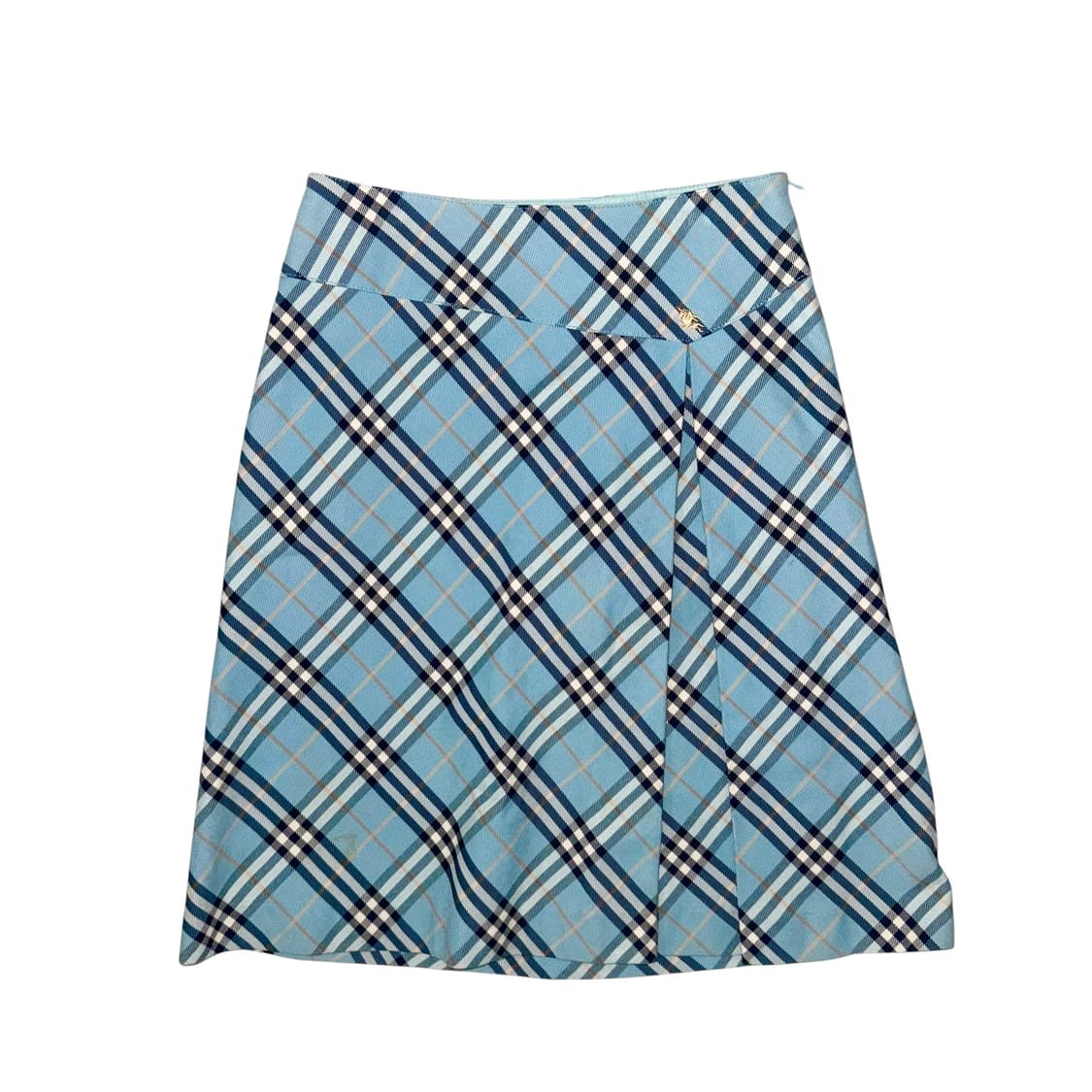 Baby Blue Check Skirt 상품이미지1