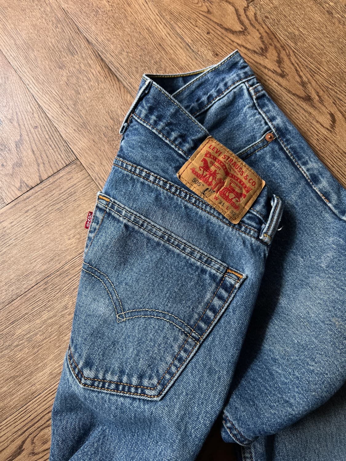 [31]리바이스 505 빈티지 워싱 데님 팬츠 상품이미지6