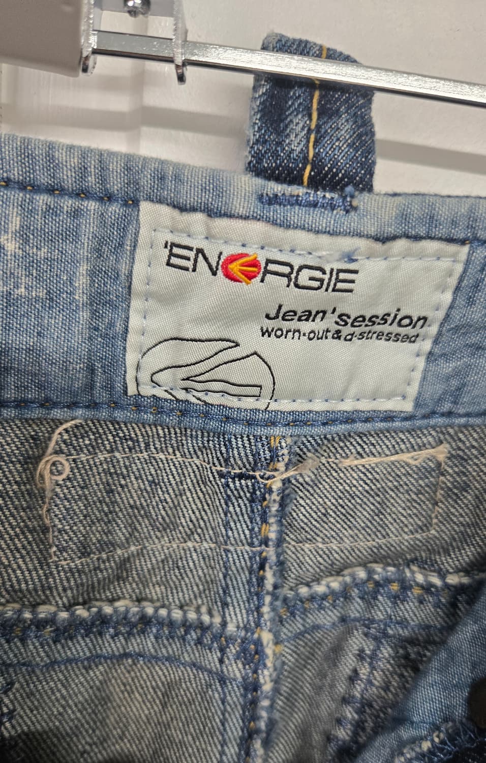 Energie 스트랩디테일 빈티지 데님팬츠 상품이미지4