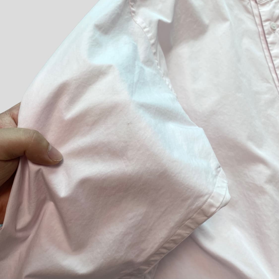 (L)유니클로 +J 수피마코튼 오버사이즈스탠칼라셔츠 상품이미지5