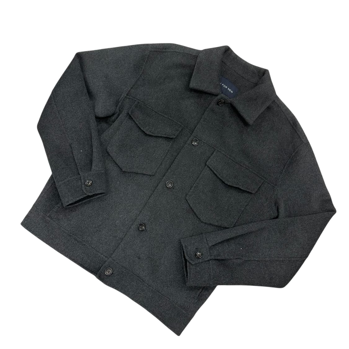 티아이포맨 울캐시미어 혼방 셔츠자켓 상품이미지3