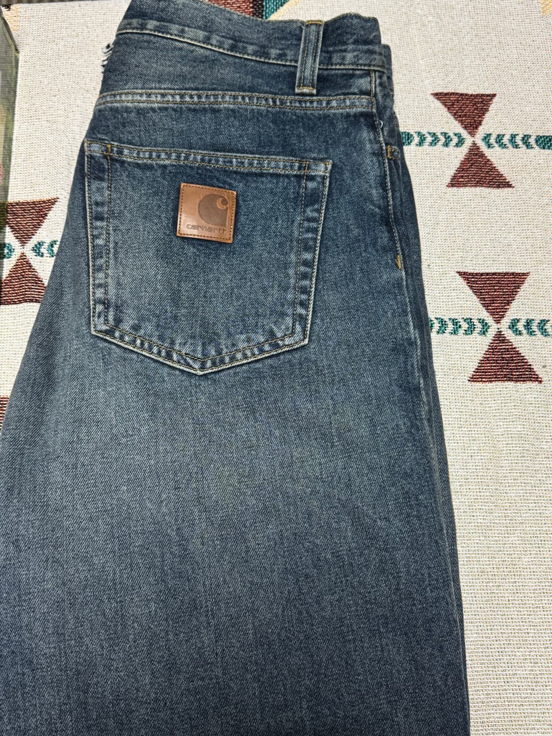 칼하트윕 랜든 팬츠 블루 32 상품이미지3