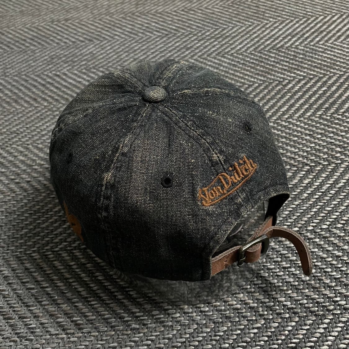 Von dutch y2k 자수 데님 볼캡o 4789 상품이미지4