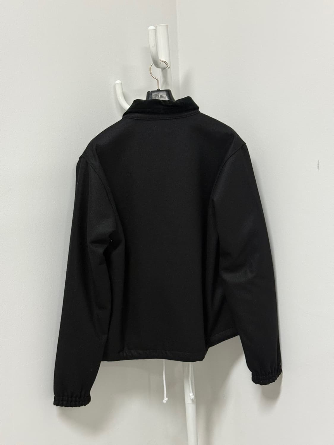 노아 NOAH 캠퍼스 자켓 울자켓 블랙 M 상품이미지4