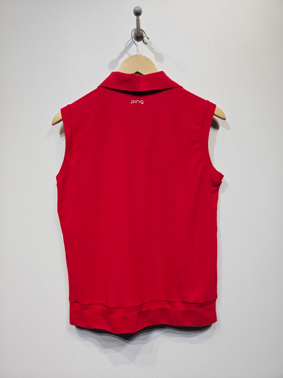 PING 핑 여성 레드 민소매 골프 티셔츠_95 상품이미지5