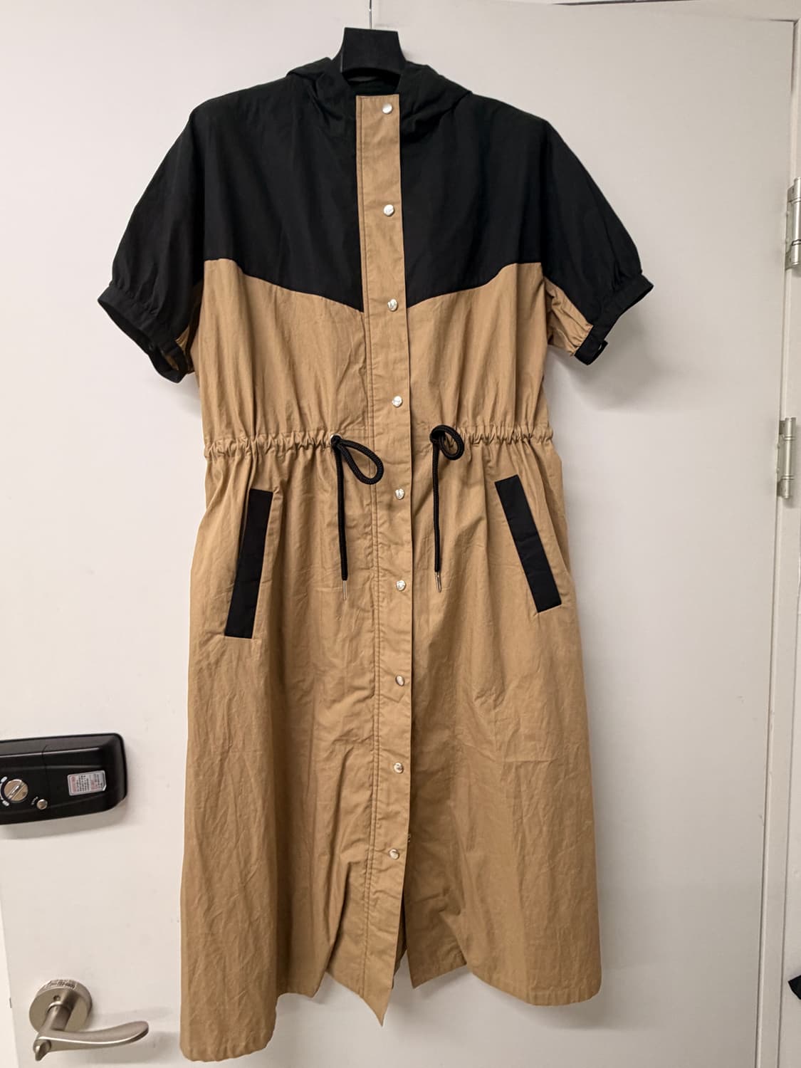 Jouetie 배색 후드 원피스 M ( 새제품) 상품이미지1