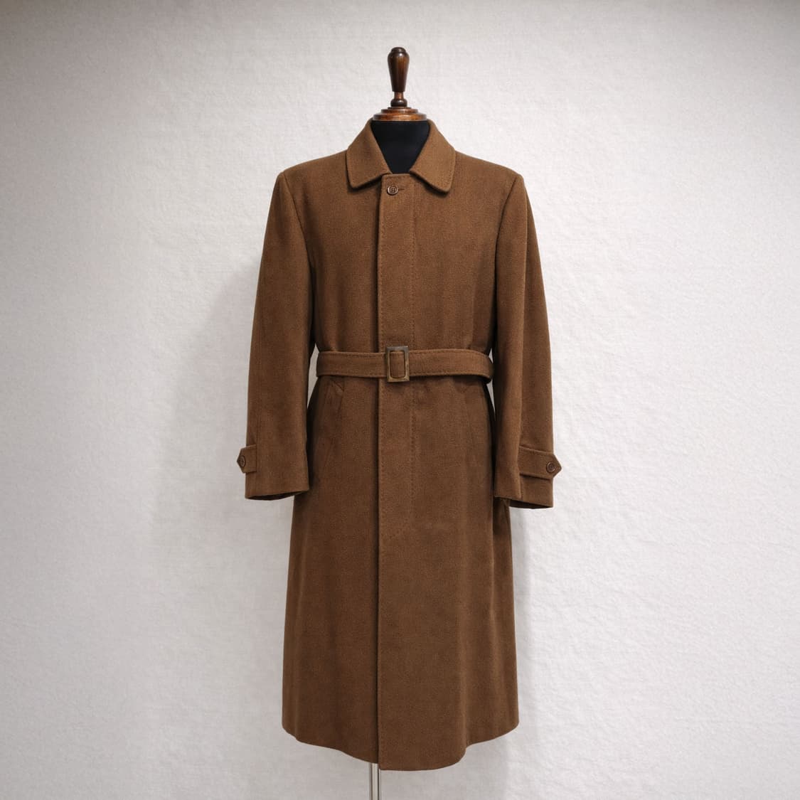 ALESSIO 벨티드 울 코트 (Made in Italy) 상품이미지1