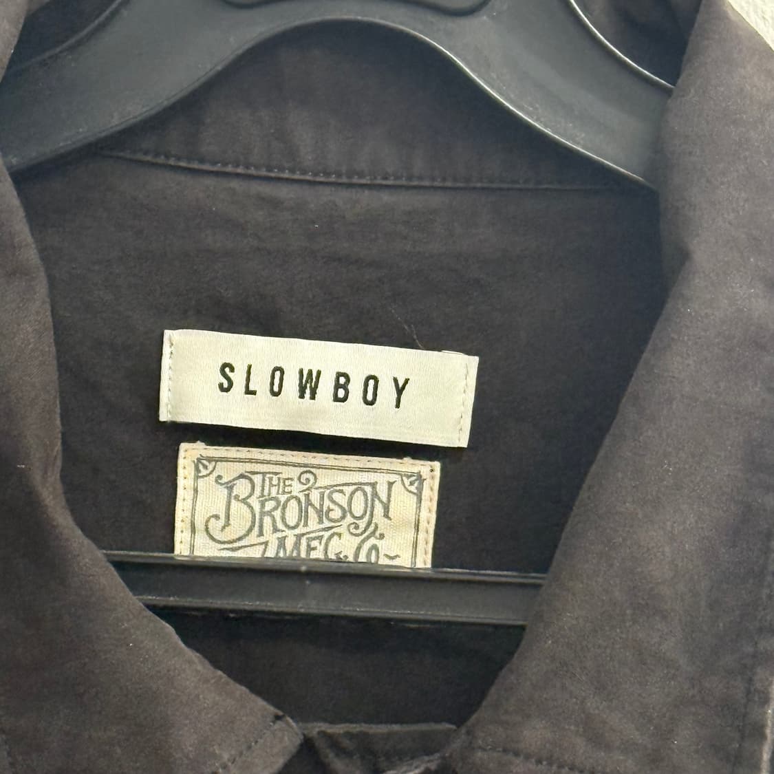 브론슨 X 슬로우보이 콜라보 셔츠 자켓 2 상품이미지2