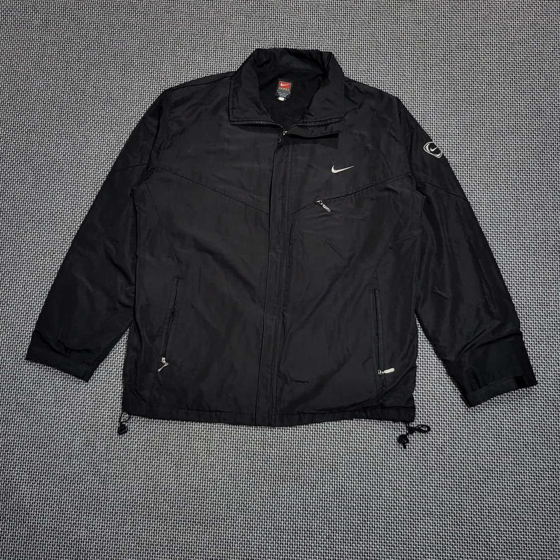 나이키 90s 스우시 바람막이 자켓 블랙 (XL) 상품이미지1