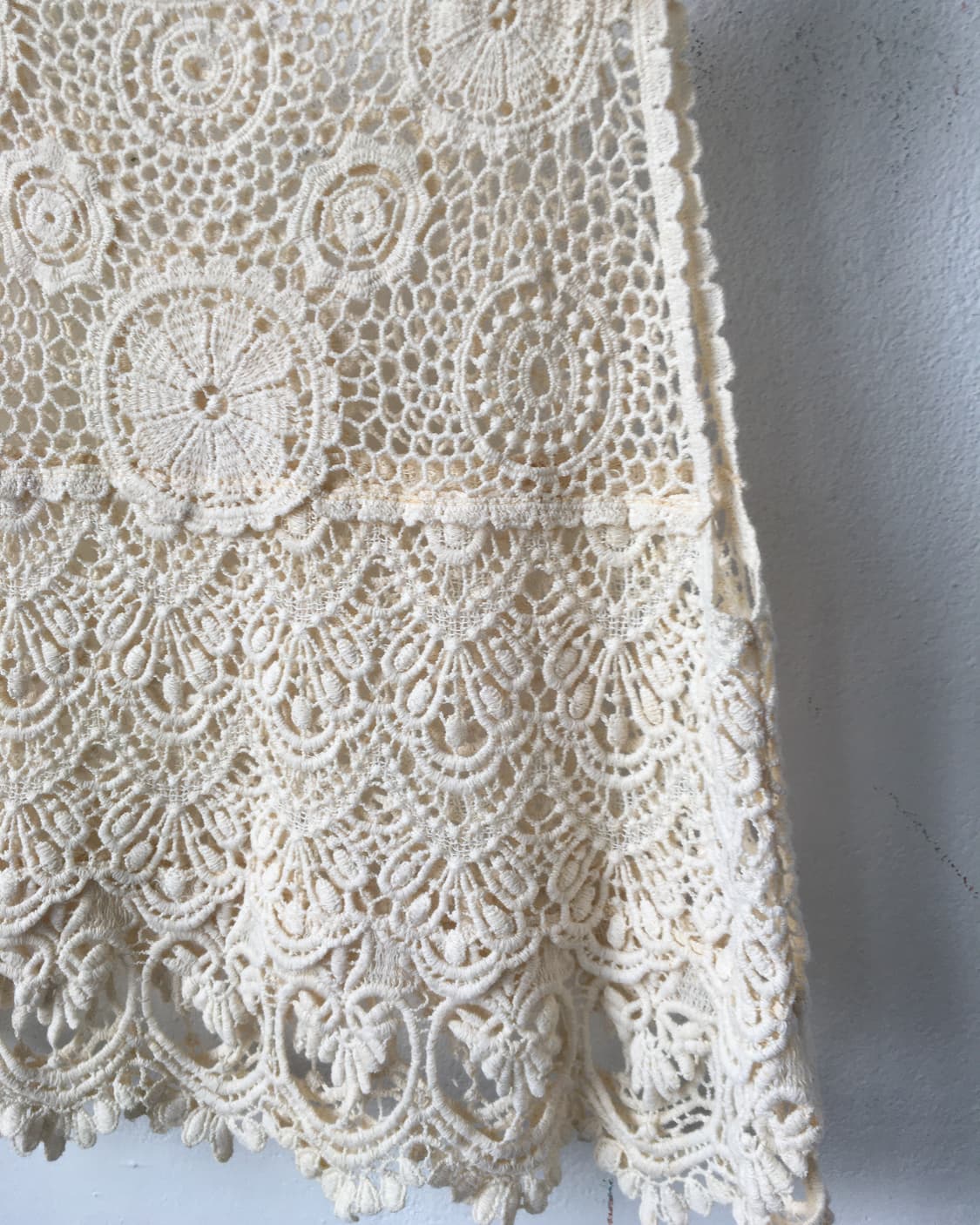 Ornament pattern crochet sleeveless 상품이미지3
