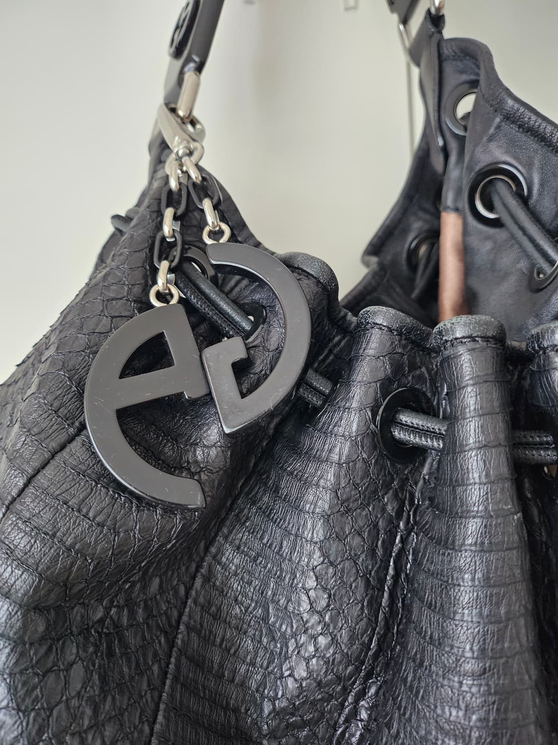 조르지오 아르마니 뱀피 호보백 가방 GIORGIO ARMANI 상품이미지5