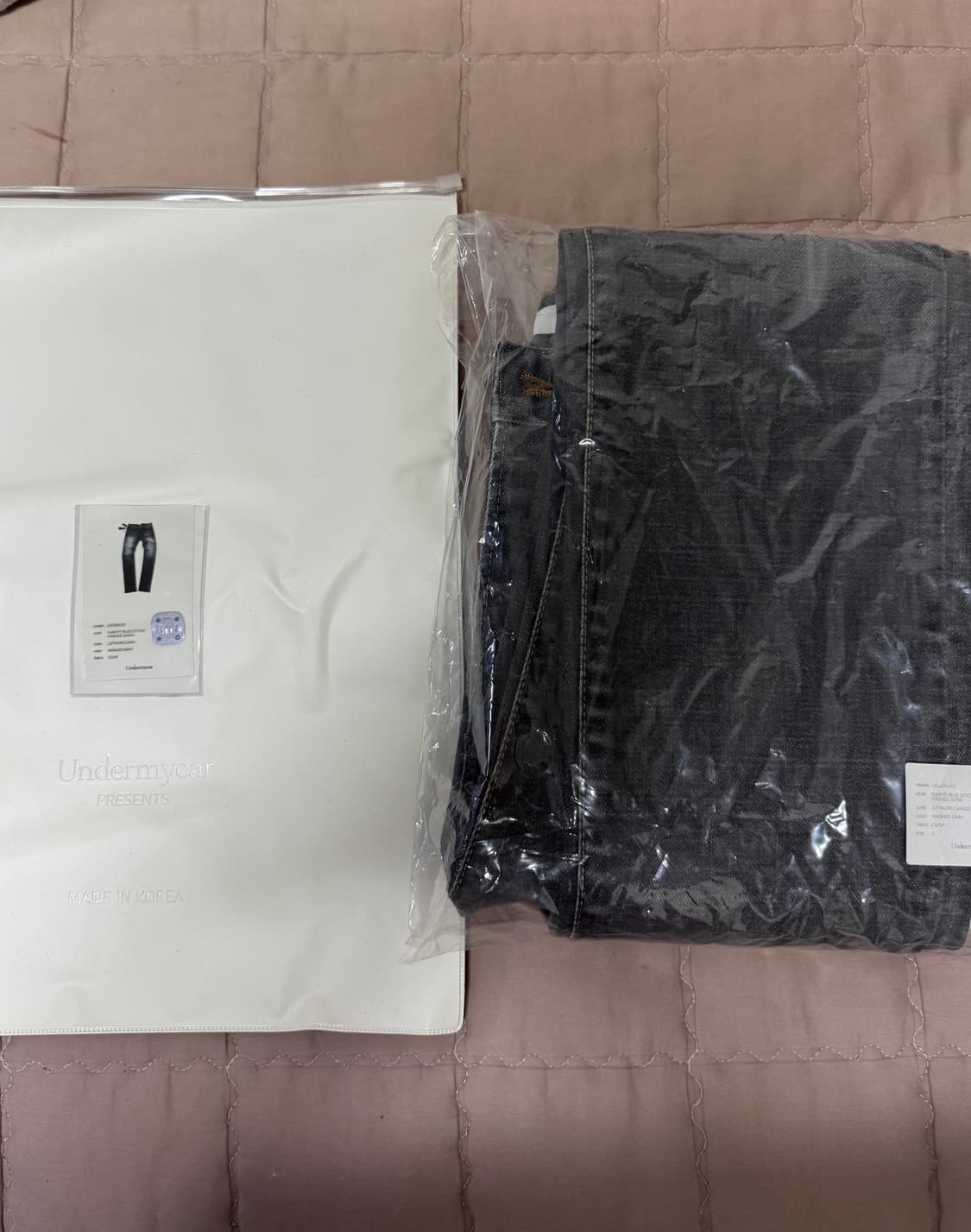 언더마이카 리전 워시드 그레이 0사이즈 상품이미지2