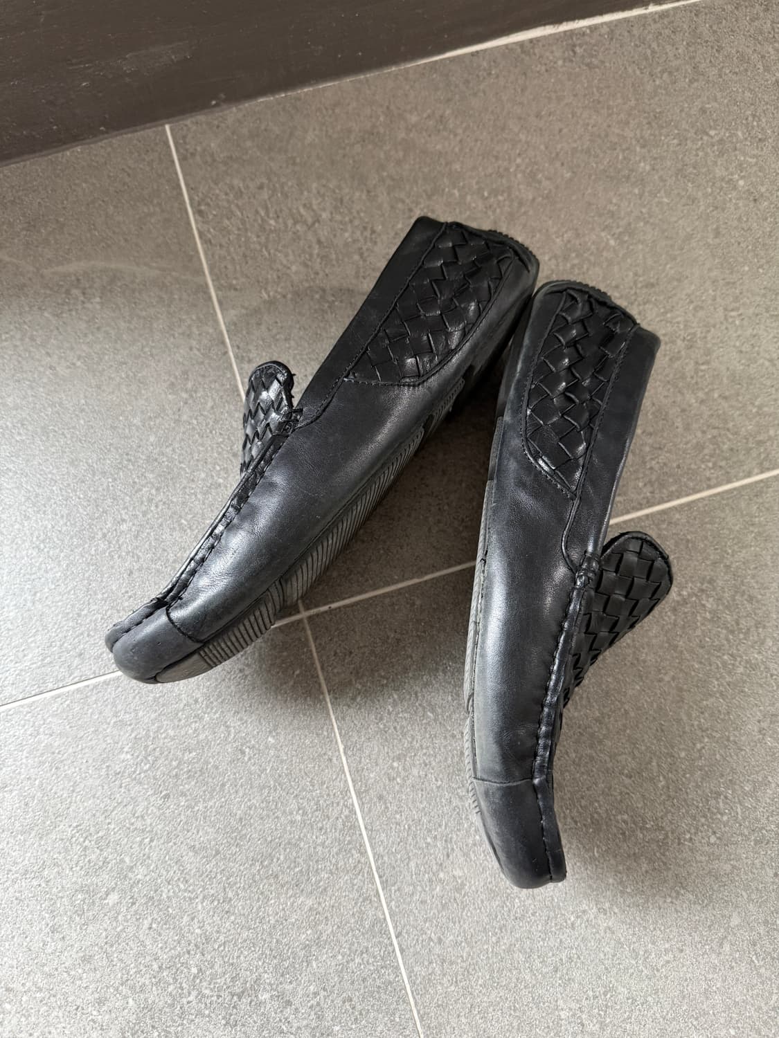 [정품] 보테가 베네타 블랙 인트레치아토 로퍼 상품이미지5