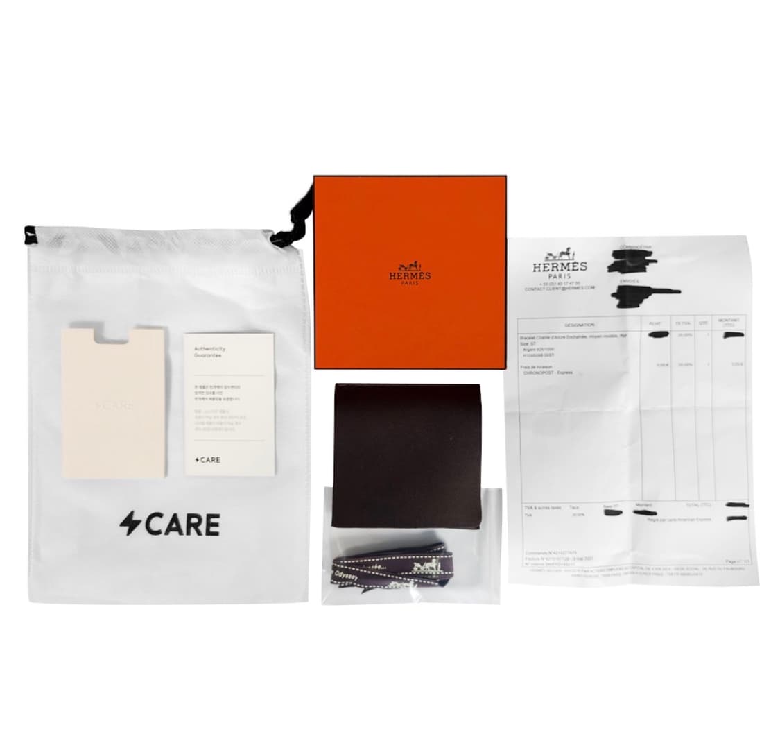 [ST] 에르메스 여성 샹달 뱅글 팔찌 브레이슬릿 실버 상품이미지9