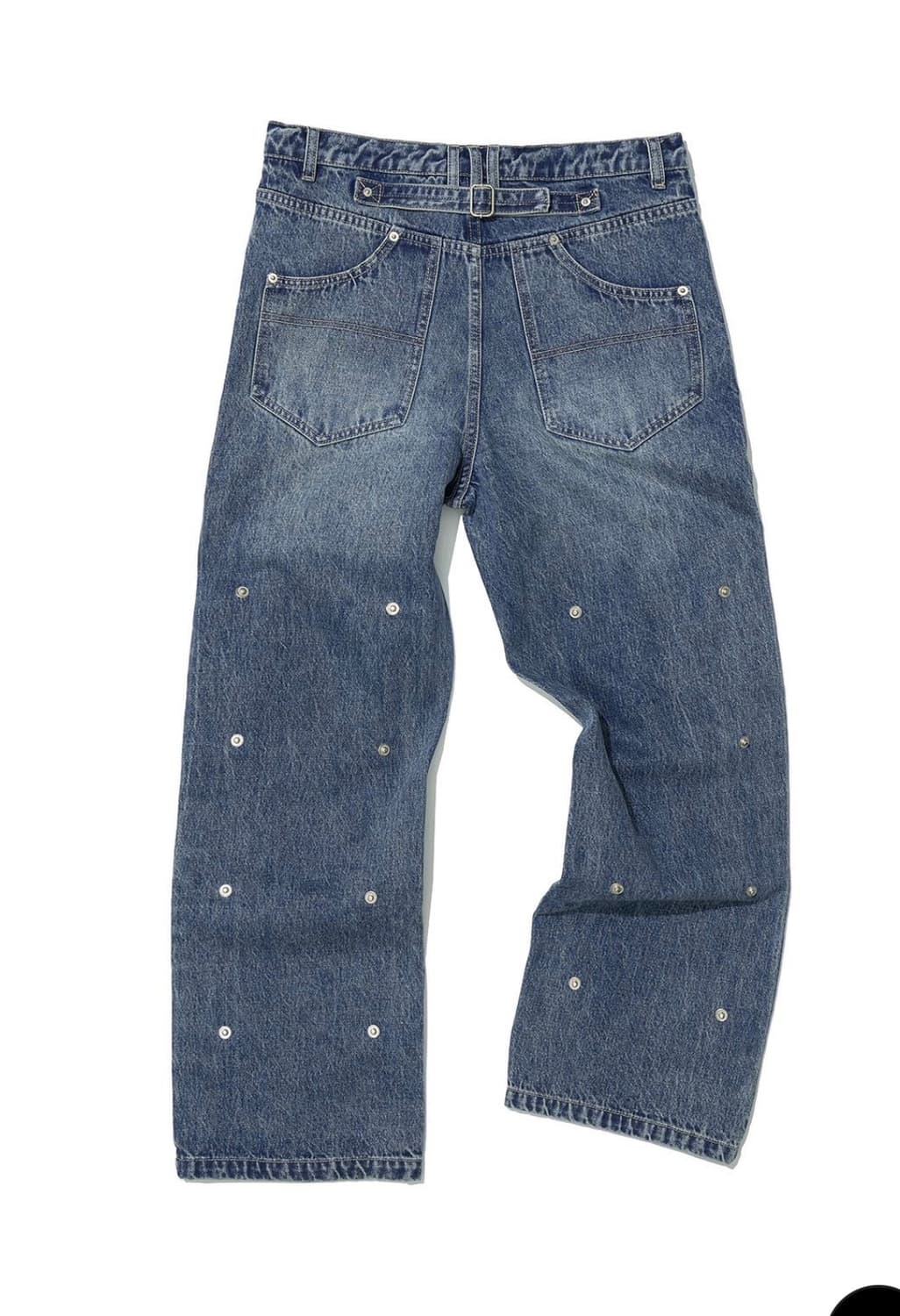 파르티멘토 우먼 트랜스폼 더블니 패치 진_다크 블루 M 상품이미지7