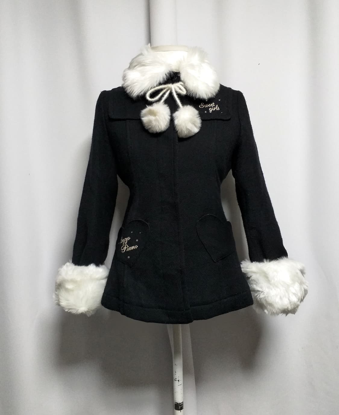 양산형지뢰계 코트 스나계 달천대장y2k핀터깔캐캐체공겜여주 빈티지자켓로리타 상품이미지1