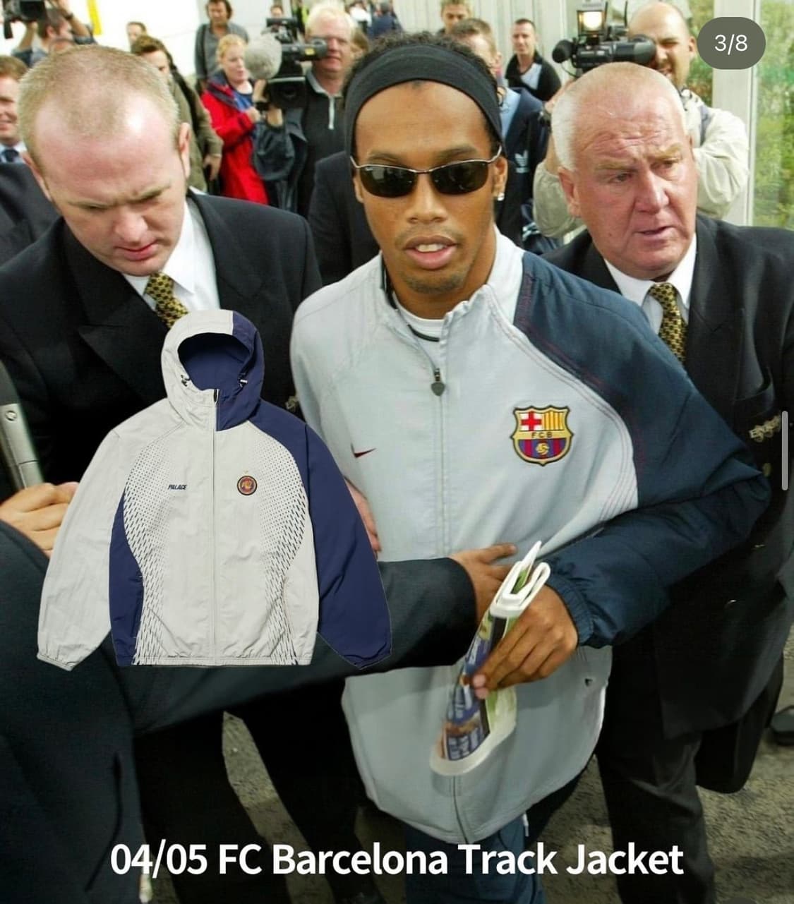 팔라스 프로 팀 후드쉘 바람막이 그레이 s 25fw 상품이미지1