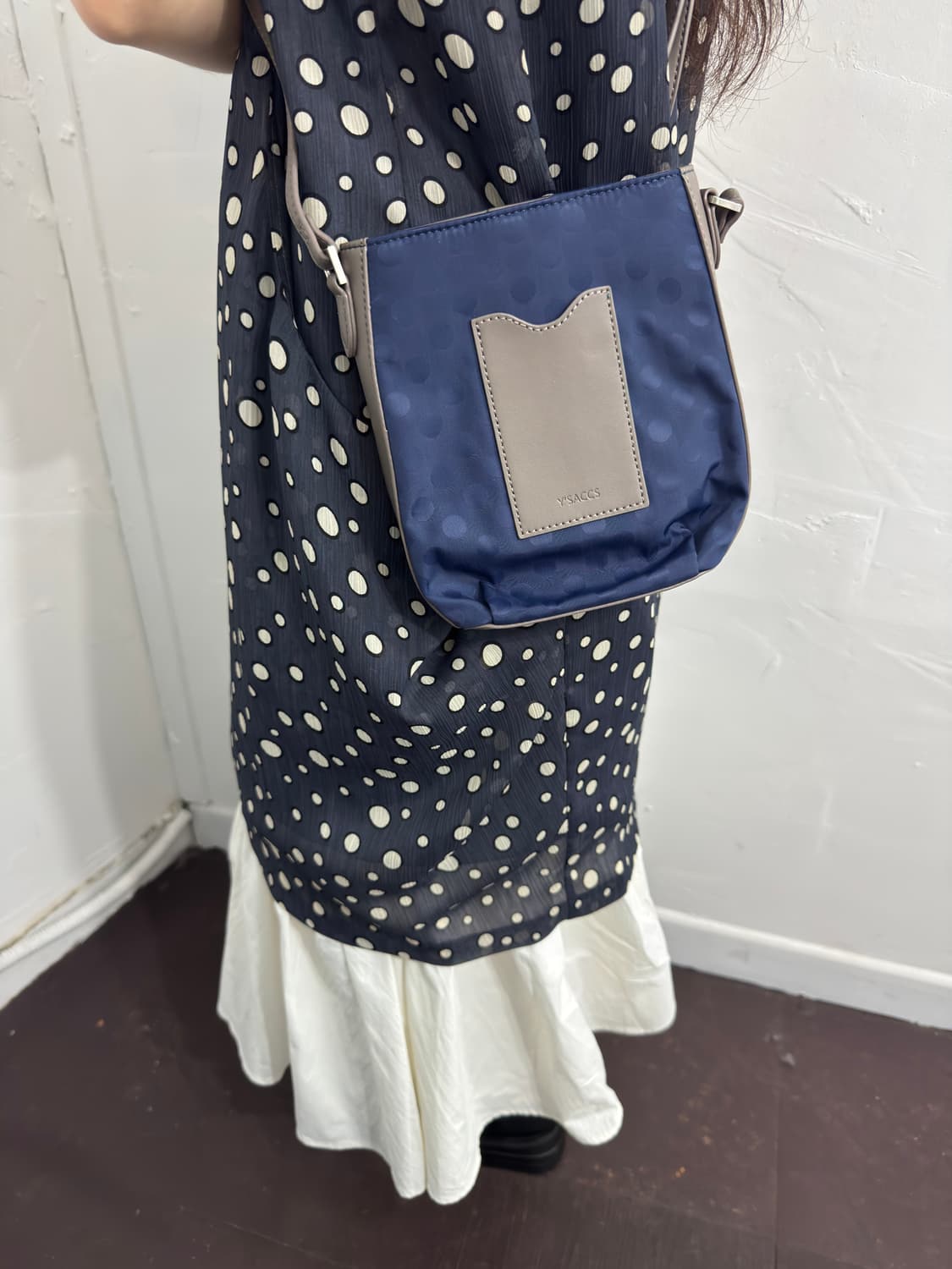 Y’saccs dot cross bag 상품이미지5