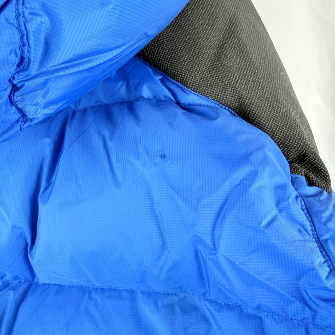 (105) 밀레 800필 윈드스토퍼 구스다운 패딩 블루 상품이미지7