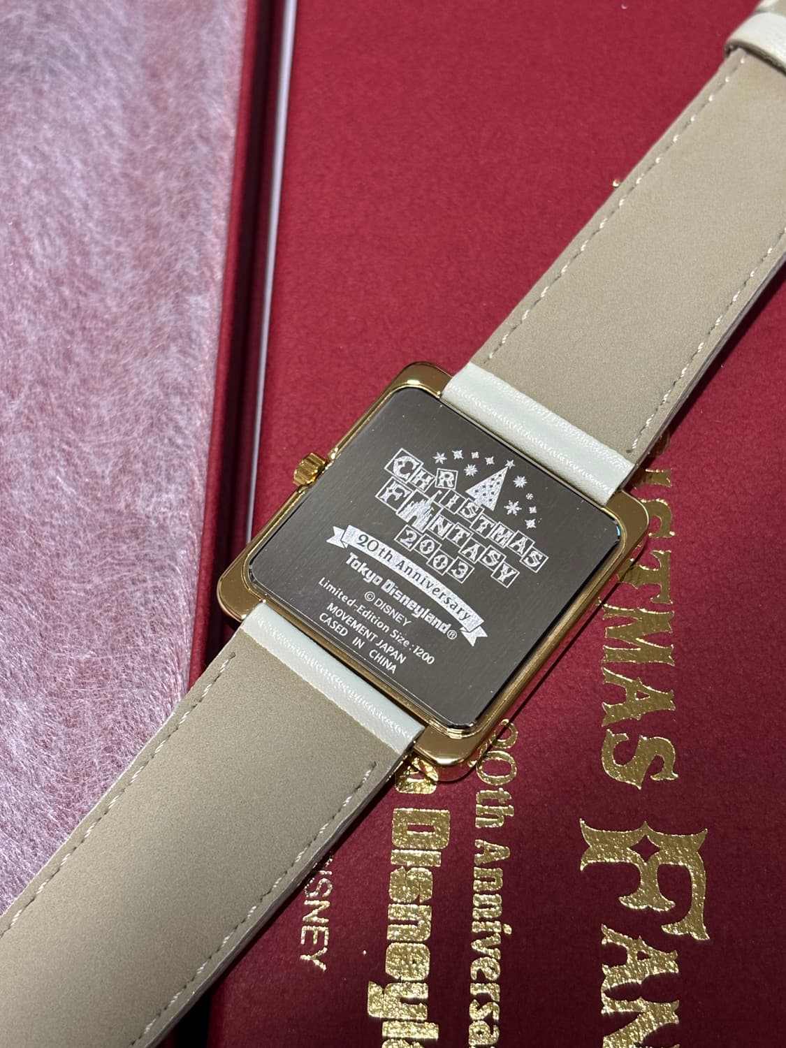 디즈니 미키마우스 20주년 크리스마스 한정시계  상품이미지7